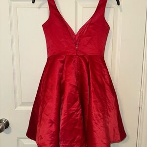 Elegant Red teen Dress